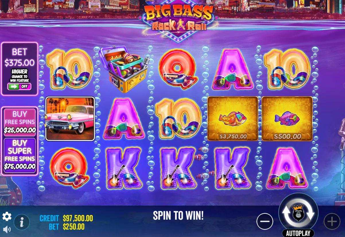 Big Bass Rock and Roll Slot